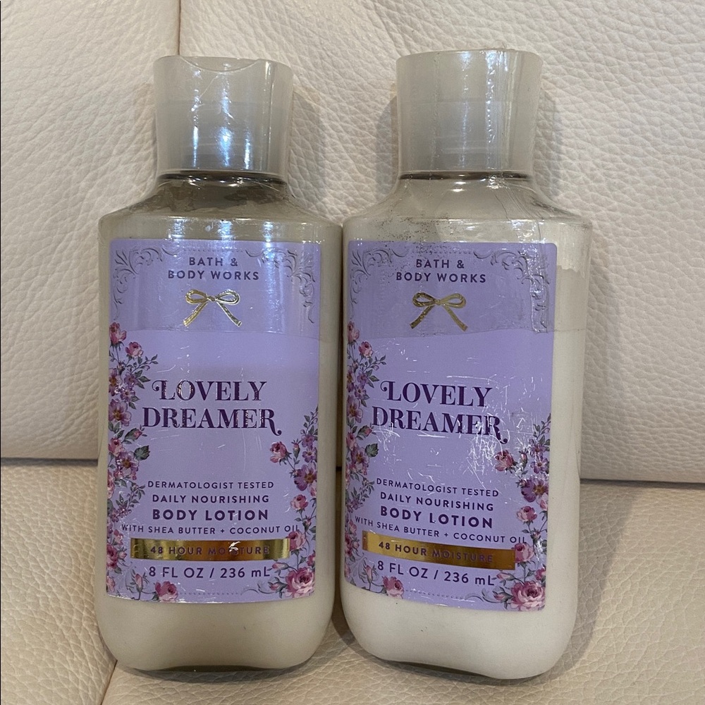 Bath and Body Works Lovely Dreamer Bundle of 2 Full Size Body Lotion NIB